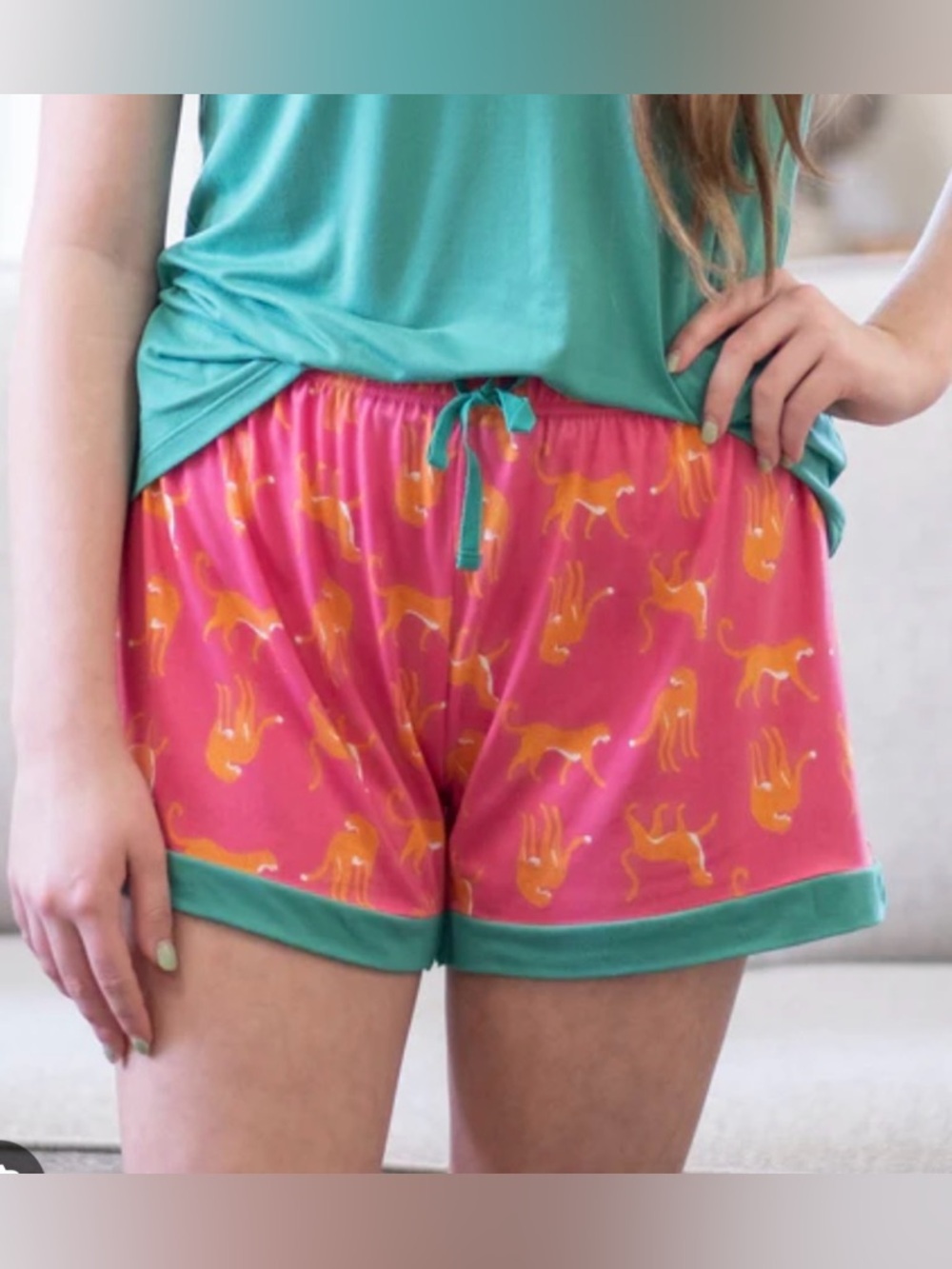 The Royal Standard Cool Cats Sleep Shorts